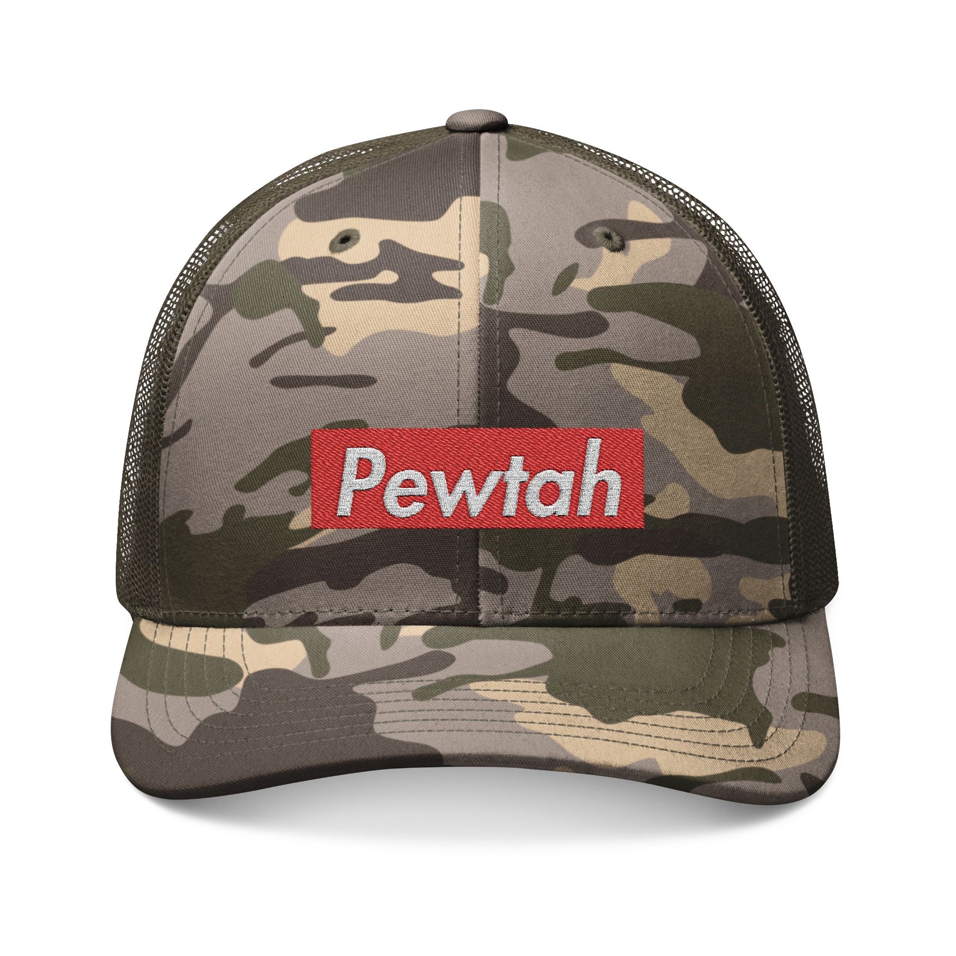 pewtah OG camo snapback